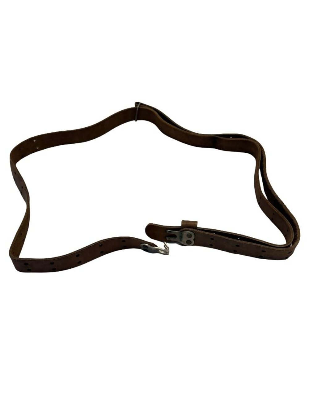 Vintage Leather Shoulder Holster Harness Strap 52" Adjustable Brown Replacement